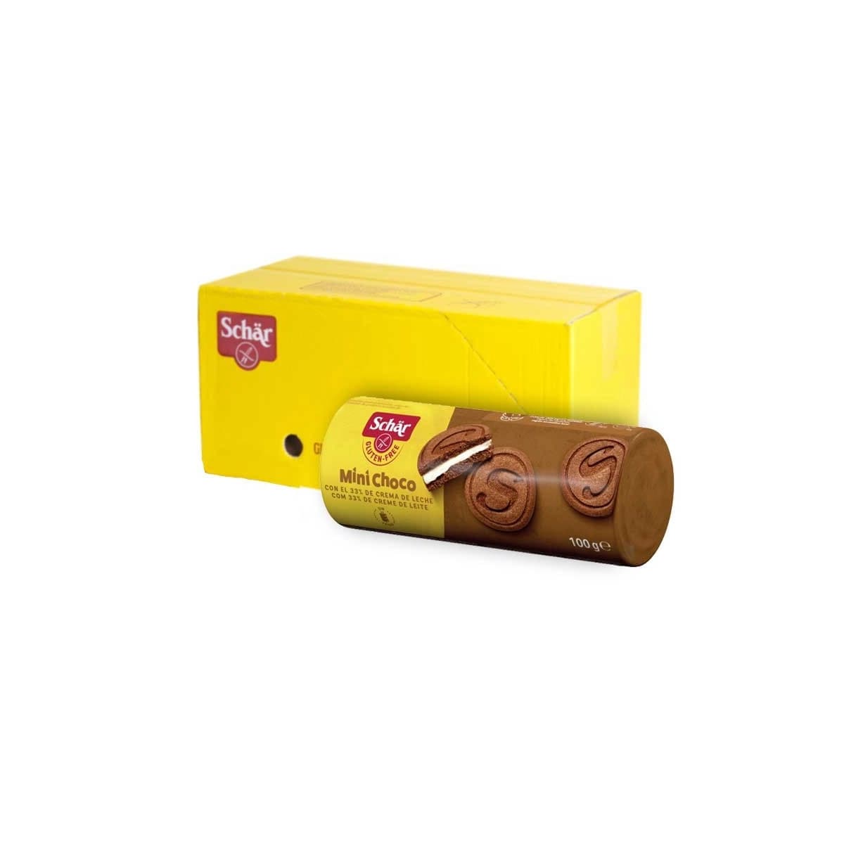 Galletas mini choco-mini sorrisi 100g Schar