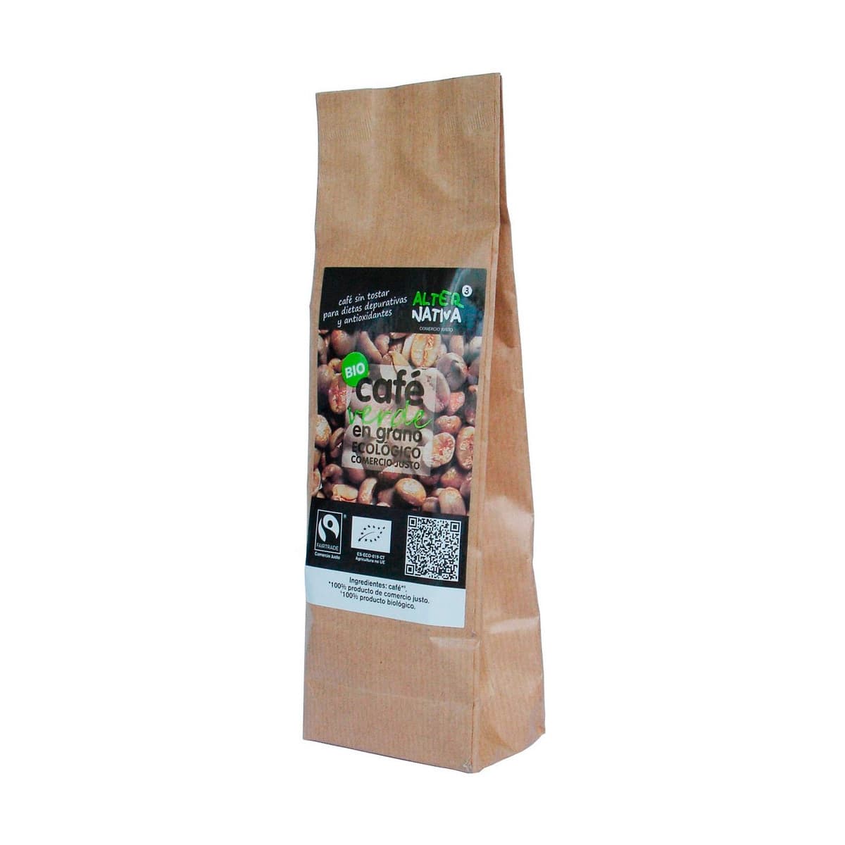 Cafe verde grano bio 150 g Alternativa 3