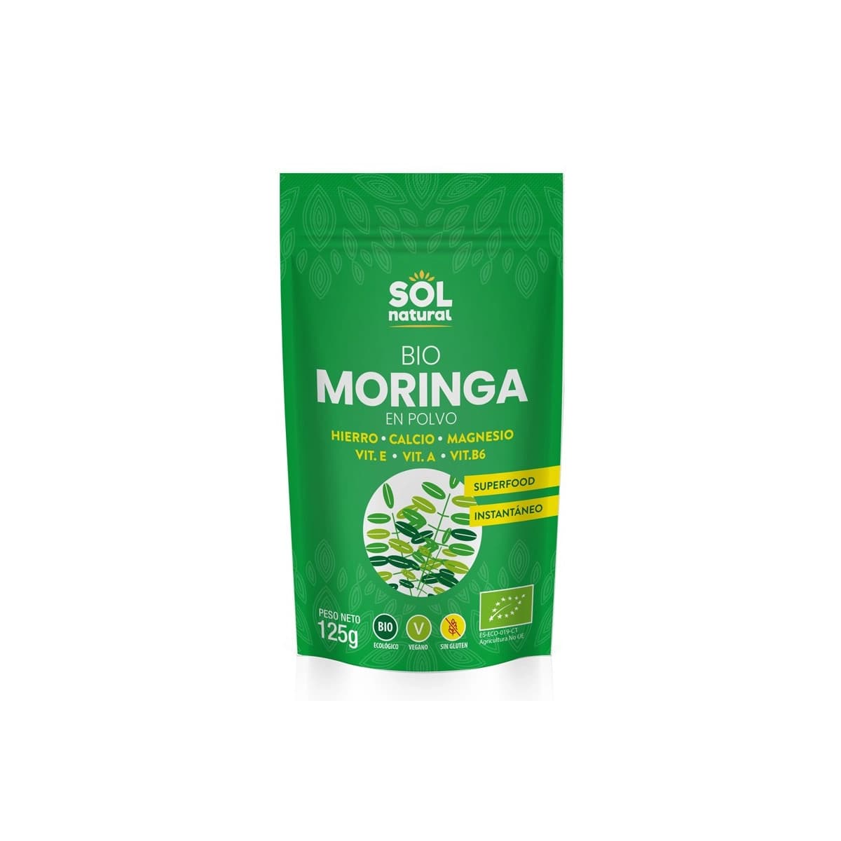 Moringa en polvo Bio 125g Sol Natural
