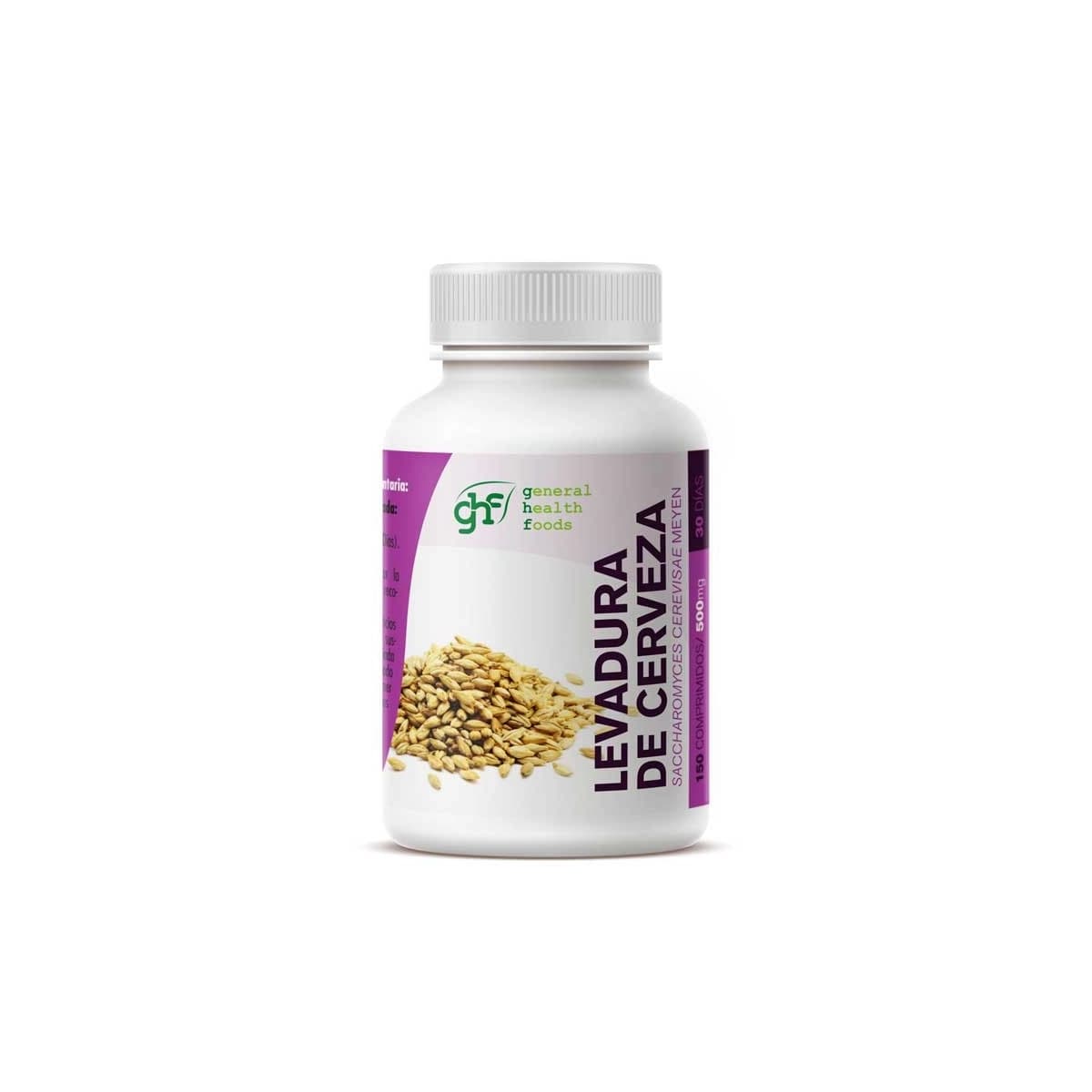 Levadura de cerveza 500mg 150 comprimidos GHF