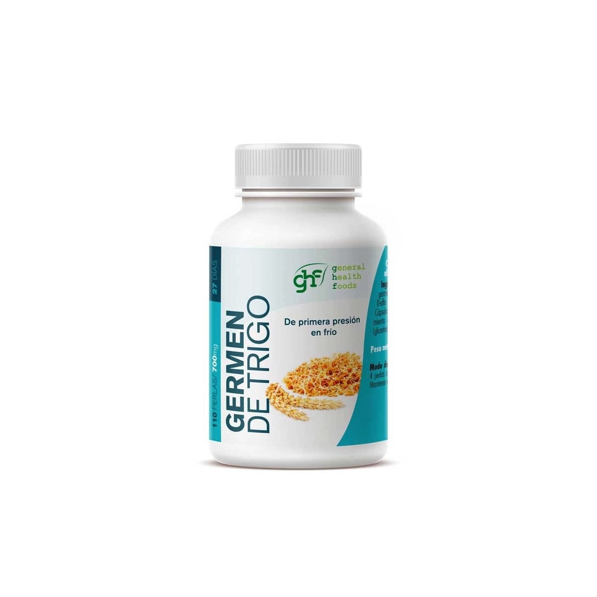 Germen de trigo 700mg 110 perlas GHF