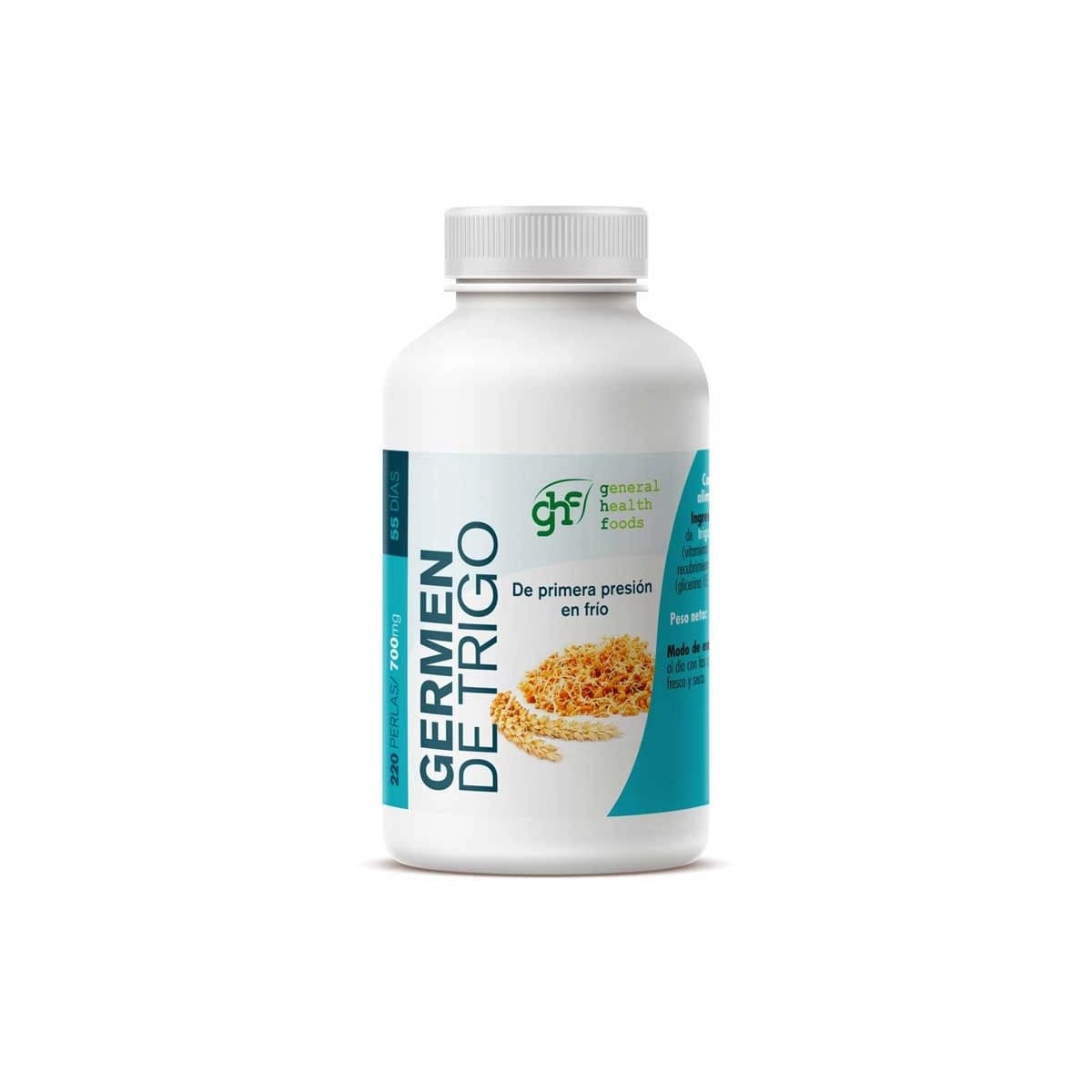 Germen de trigo 700mg 220 perlas GHF