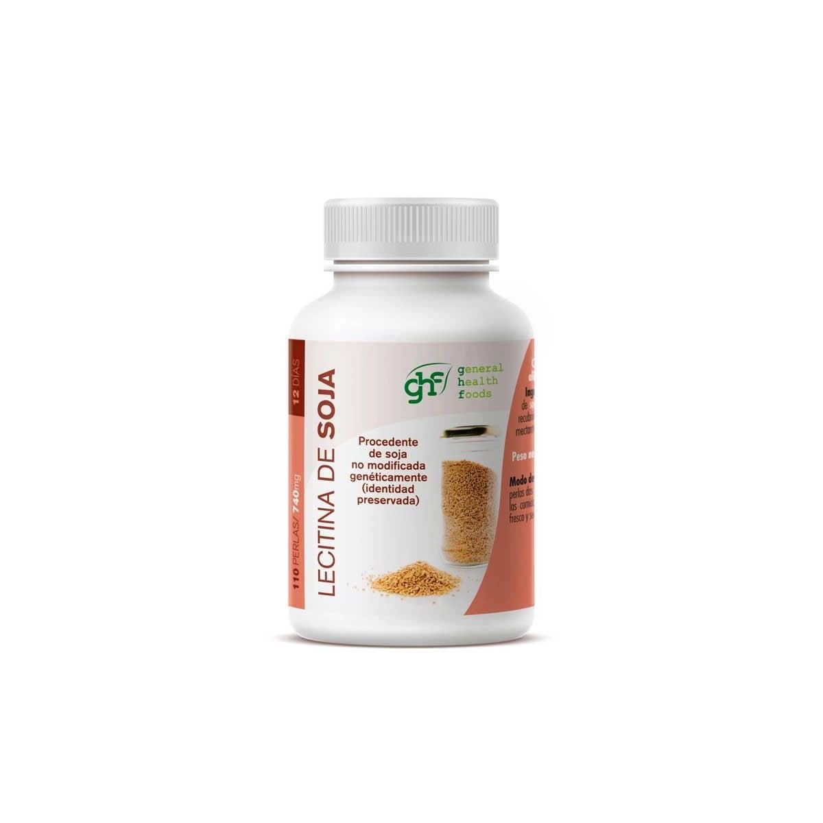Lecitina de soja 740mg 110 perlas GHF