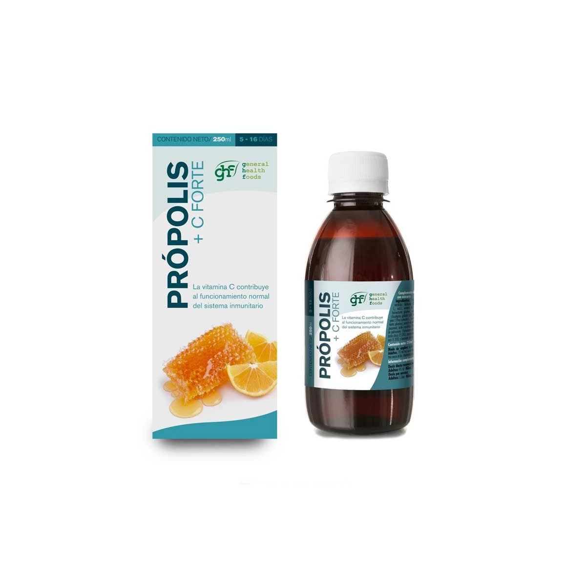 Jarabe de propoleo + vitamina C 250 ml GHF