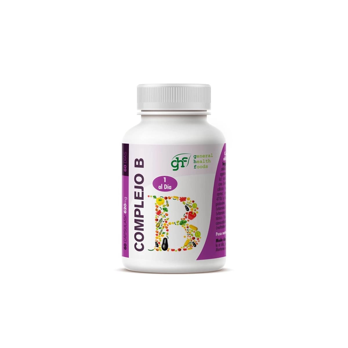 Vitamina B complex 60 capsulas GHF