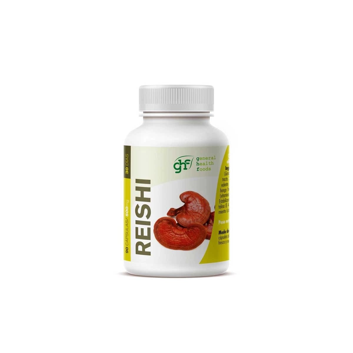 Reishi 500mg 90 capsulas GHF