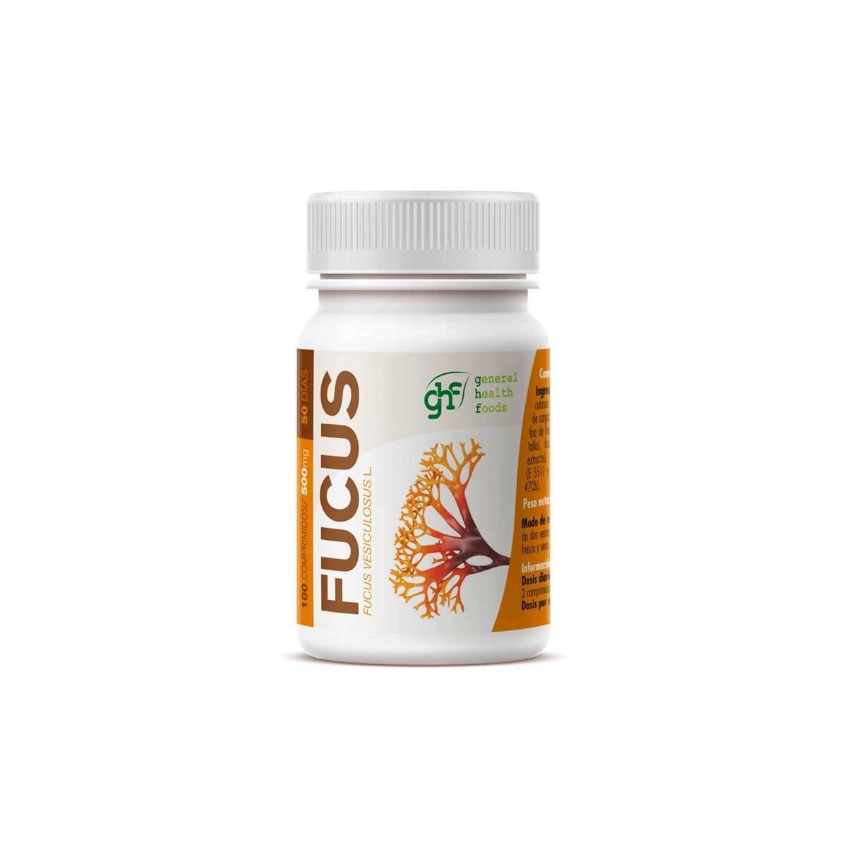 Fucus 500mg 100 comprimidos GHF