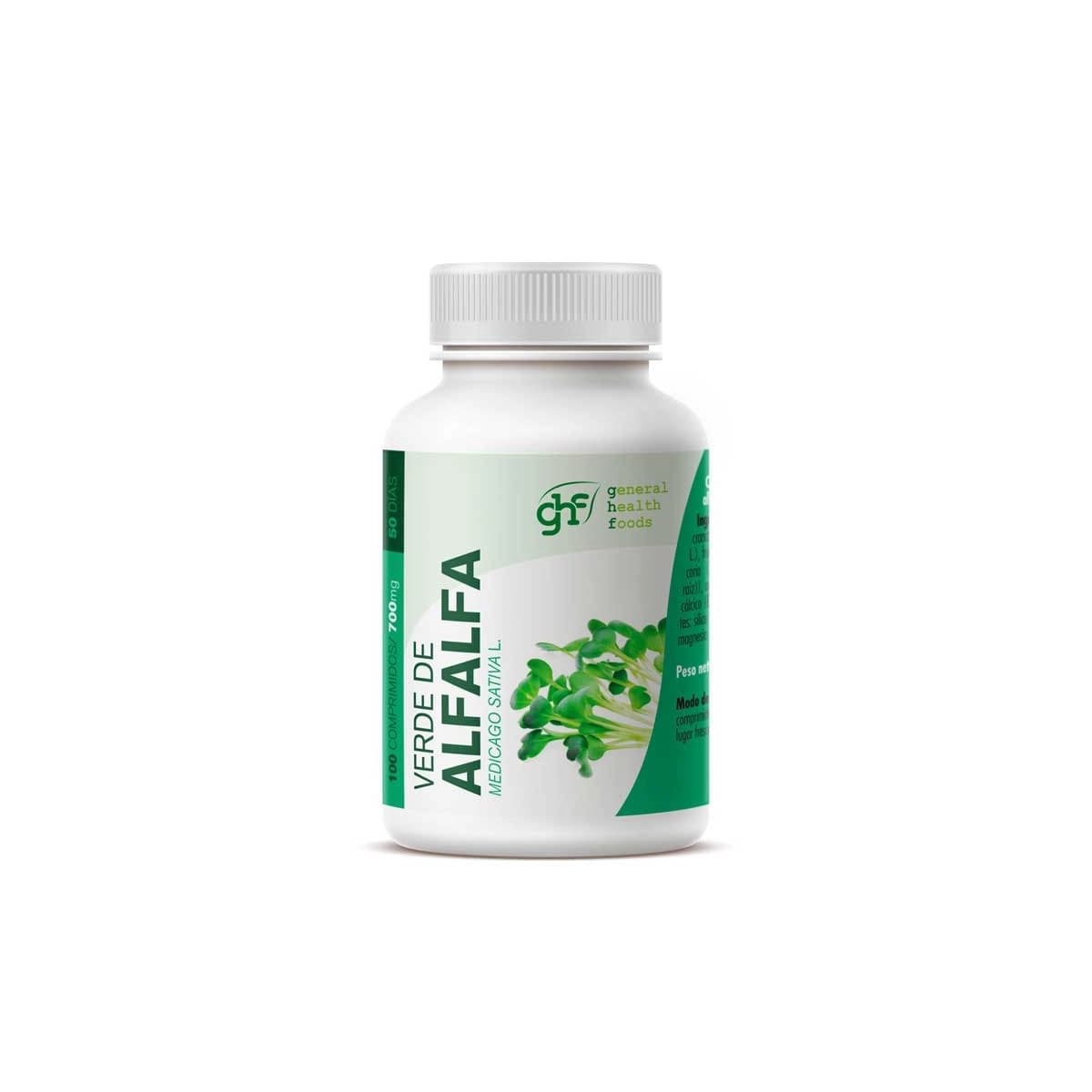 Alfalfa 700mg 100 comprimidos GHF
