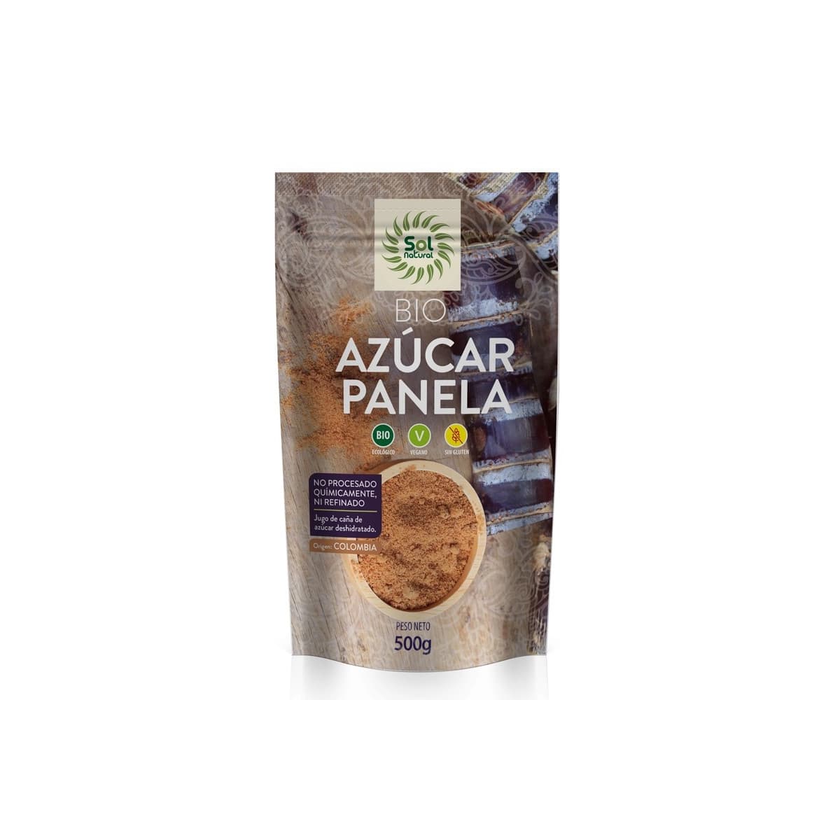 Azucar panela bio 500g Sol Natural