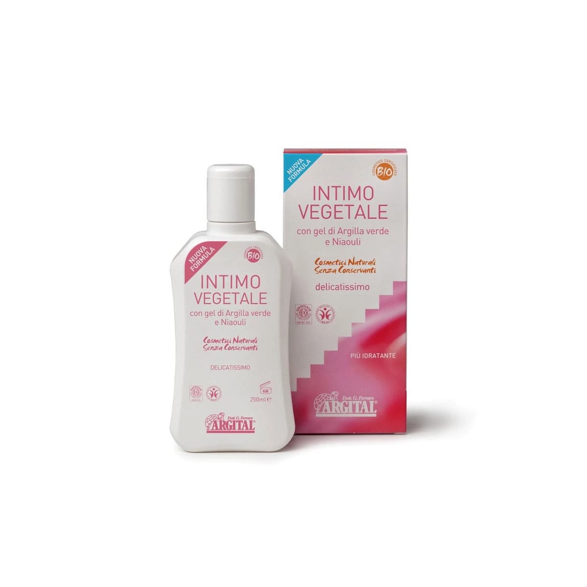 Gel íntimo vegetal bio 250 ml Argital