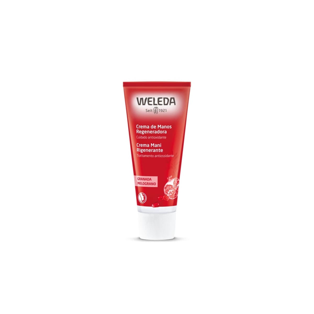 Crema de manos regenerante granada 50ml Weleda