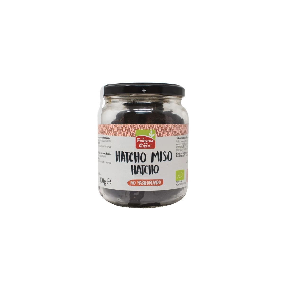 Hatcho Miso de soja no pasteurizado Bio 300g La Finestra